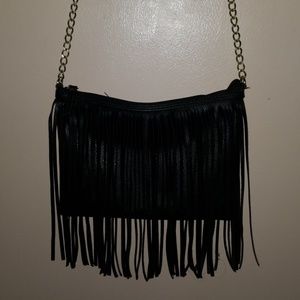 Fringe purse